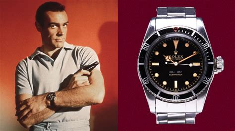 james bond connery rolex|rolex james bond submariner.